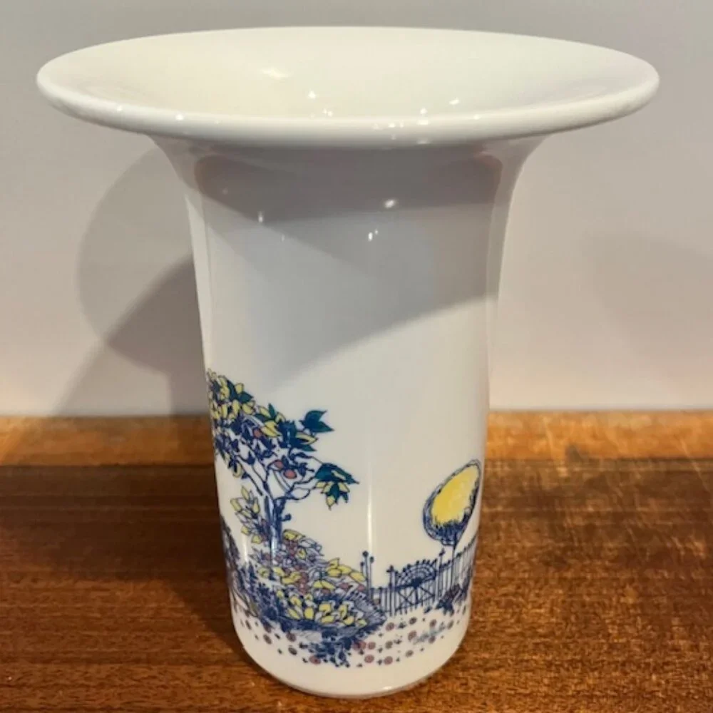Rosenthal Studio Linie by Bjorn Wiinblad Serenade Vase Signed